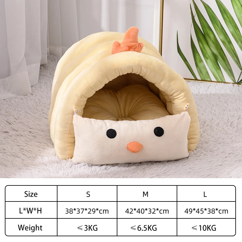 Miękki domek dla psa i kota