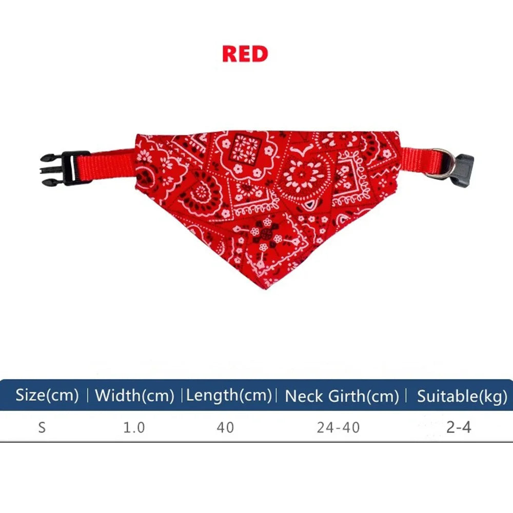 Regulowany Kołnierzyk z Chustą w Kształcie Trójkąta dla Kota i Psa 😺🐶