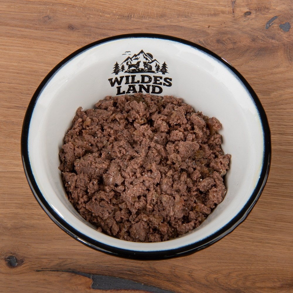 WILDES LAND DOG Ziege Pur - kozina karma monobiałkowa dla psa (400g)