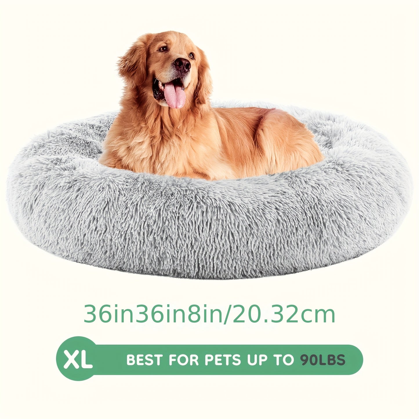 Miękkie pluszowe legowisko uspokajające dla psa i kota