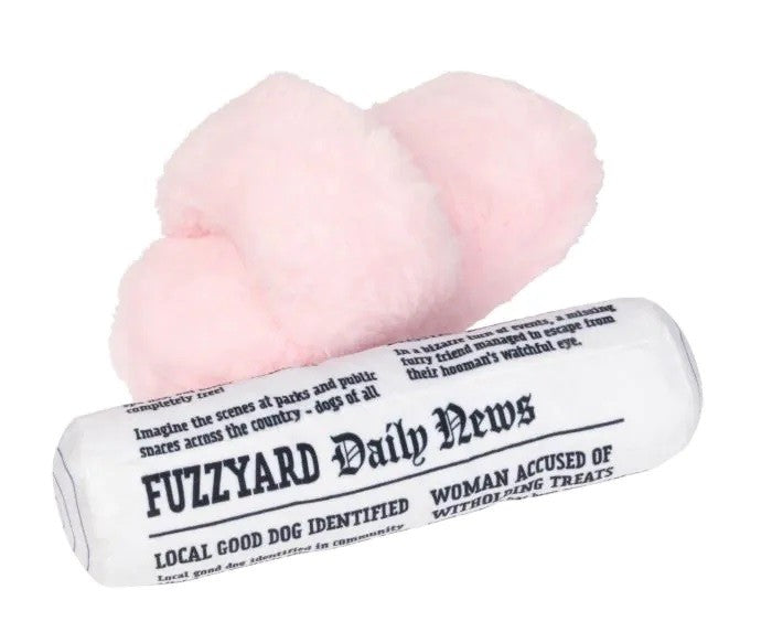 FuzzYard Zabawka dla Psa - Kapeć & Gazeta