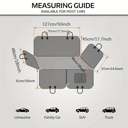 Wodoodporna mata samochodowa dla psa