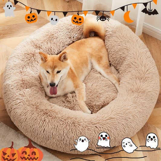 Miękkie pluszowe legowisko uspokajające dla psa i kota