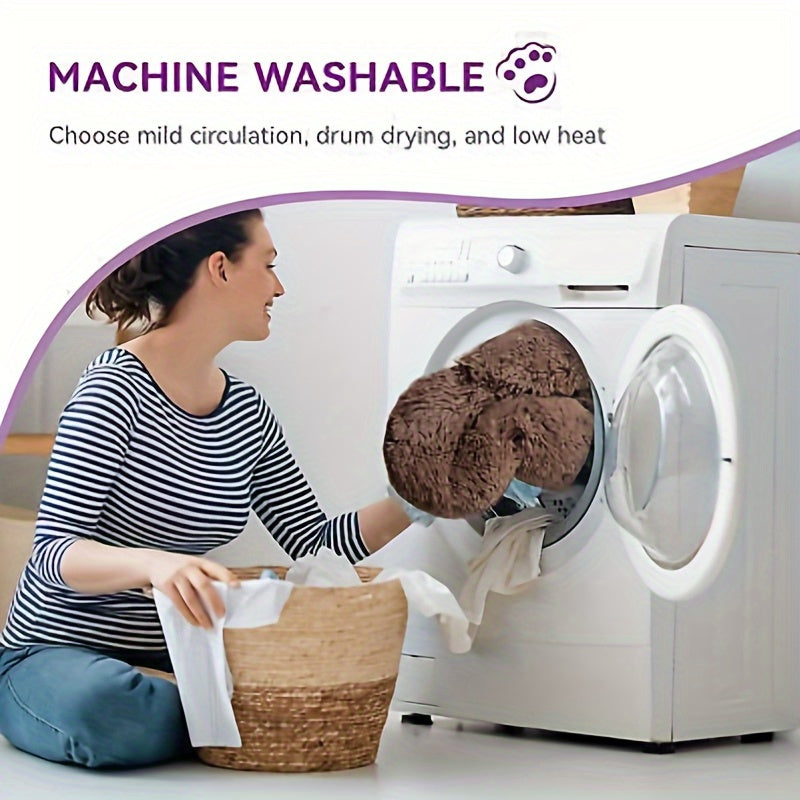 miękkie legowisko dla psa typu donut