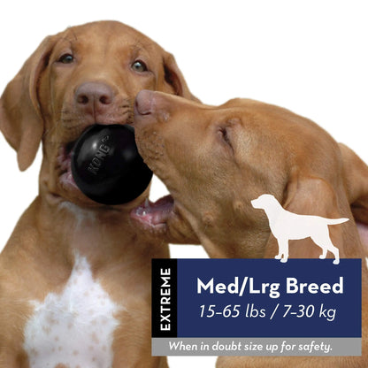 KONG Extreme Ball – wyjątkowo wytrzymała piłka dla psów o silnych szczękach