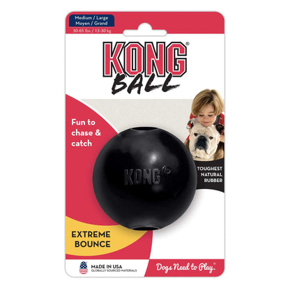 KONG Extreme Ball – wyjątkowo wytrzymała piłka dla psów o silnych szczękach