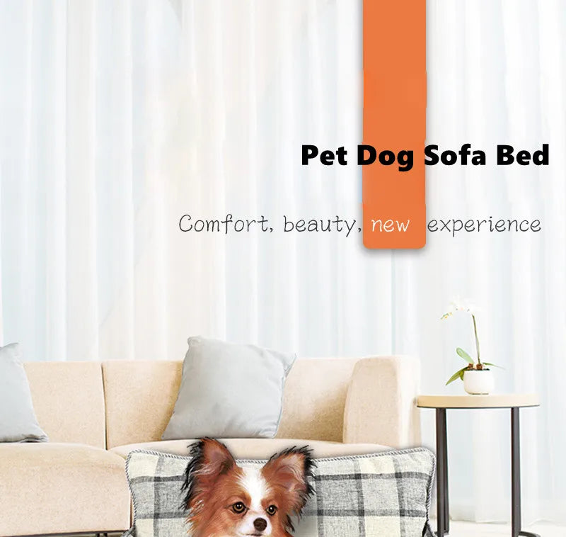 🐾 Odłączane Legowisko dla Psów – Miękkie, Oddychające i Łatwe w Czyszczeniu 🛋️