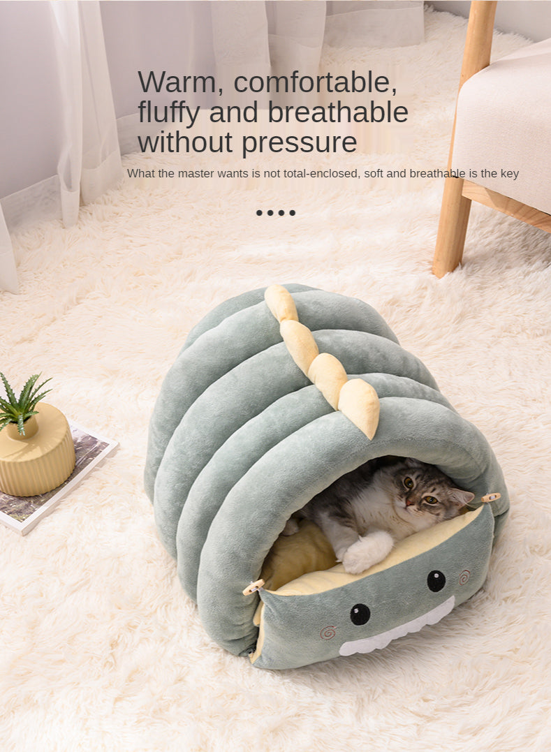 Miękki domek dla psa i kota