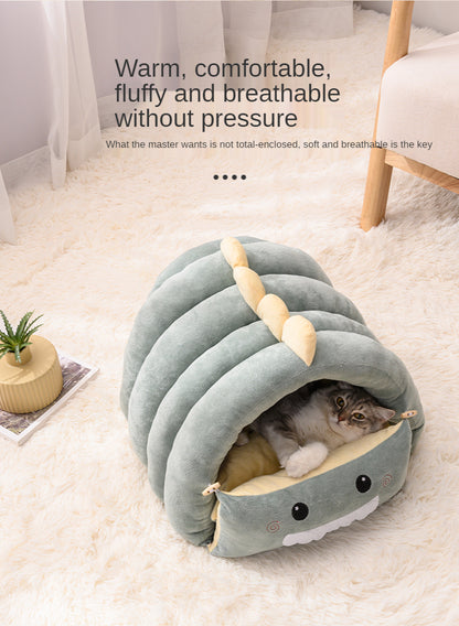 Miękki domek dla psa i kota