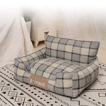 🐾 Odłączane Legowisko dla Psów – Miękkie, Oddychające i Łatwe w Czyszczeniu 🛋️