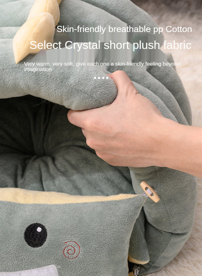 Miękki domek dla psa i kota