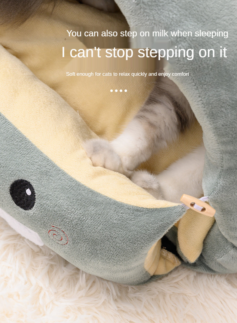 Miękki domek dla psa i kota