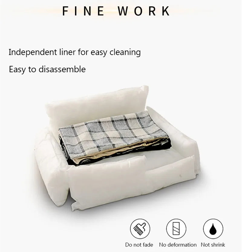 🐾 Odłączane Legowisko dla Psów – Miękkie, Oddychające i Łatwe w Czyszczeniu 🛋️