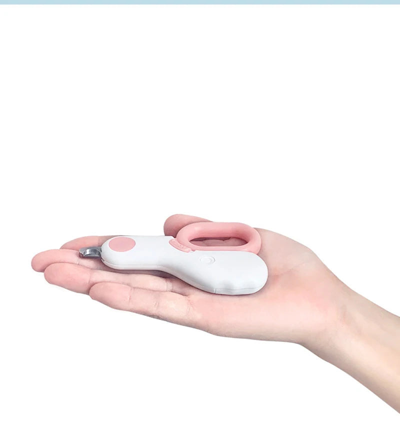 Obcinacz do pazurów dla psa i kota z lampką LED