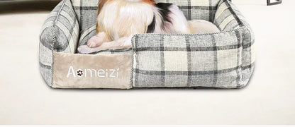 🐾 Odłączane Legowisko dla Psów – Miękkie, Oddychające i Łatwe w Czyszczeniu 🛋️