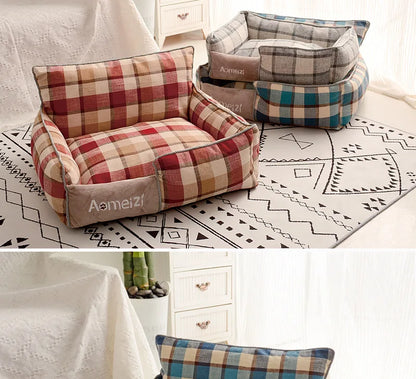 🐾 Odłączane Legowisko dla Psów – Miękkie, Oddychające i Łatwe w Czyszczeniu 🛋️