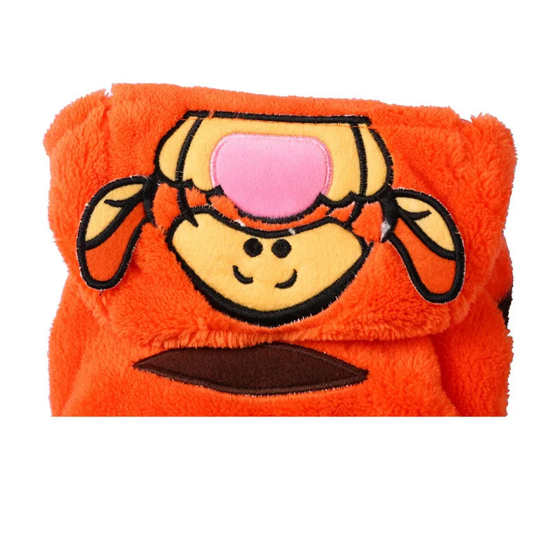 Zimowa bluza dla psa z kapturem