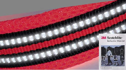 Truelove – Wytrzymała i miękka obroża nylonowa z podszyciem i odblaskiem