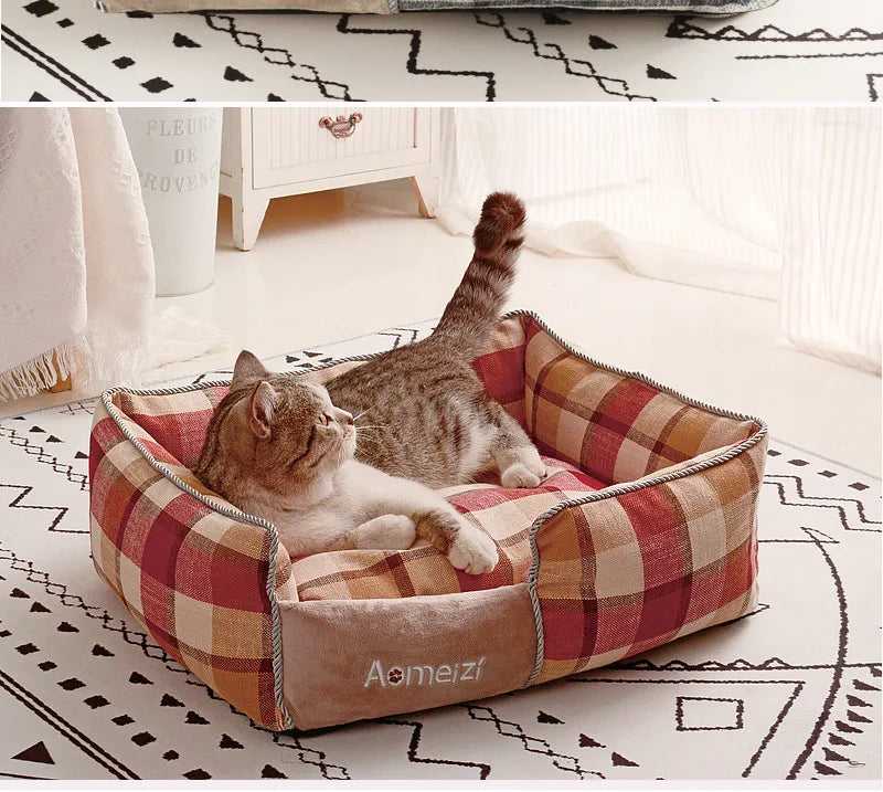 🐾 Odłączane Legowisko dla Psów – Miękkie, Oddychające i Łatwe w Czyszczeniu 🛋️