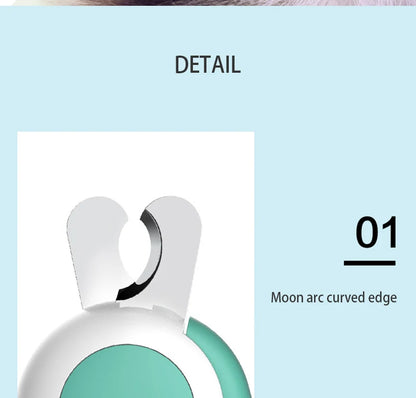 Obcinacz do pazurów dla psa i kota z lampką LED