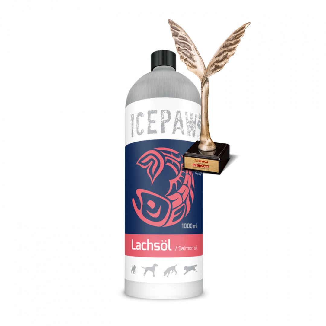 ICEPAW High Premium Lachs oil - olej z łososia 100%