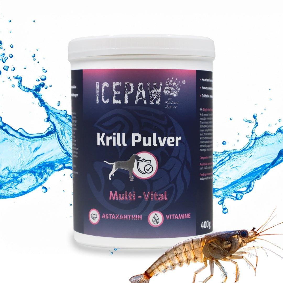 ICEPAW Krill Pulver – kryl arktyczny w proszku dla psa