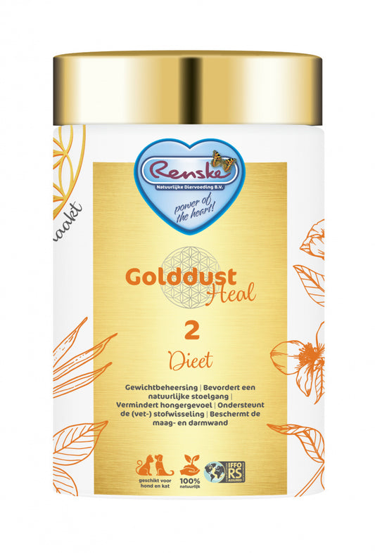 RENSKE GOLDDUST HEAL 2 – odchudzanie – kompleksowe wsparcie odchudzania i utrzymania prawidłowej wagi (250g)