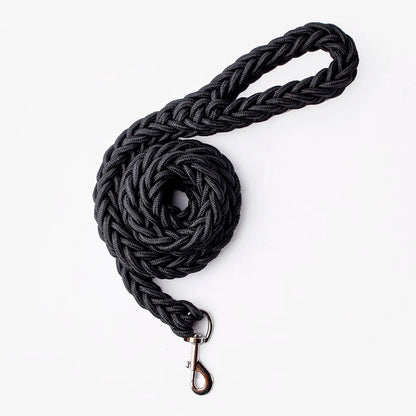 🐾 Wytrzymała Smycz dla Średnich i Dużych Psów – Solidna, Pleciona Ręcznie z Nylonu