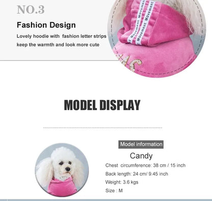 Ciepły kombinezon/dres dla psa