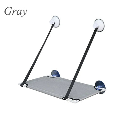 🐾🛋️ Letni Hamak dla Kota – Przezroczysty, Oddychający, Przyssawkowy | Łóżko na Okno do Salonu 🐈✨