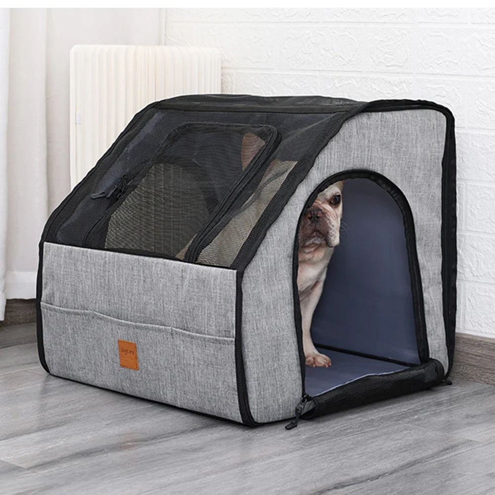 🐾🚘 Samochodowe Łóżko i Fotelik dla Zwierząt – Wielofunkcyjny, Składany i Wodoodporny