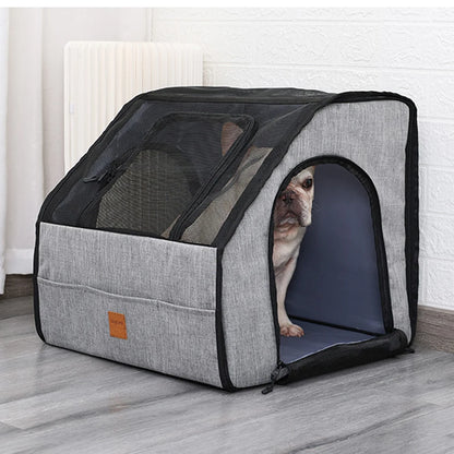 🐾🚘 Samochodowe Łóżko i Fotelik dla Zwierząt – Wielofunkcyjny, Składany i Wodoodporny