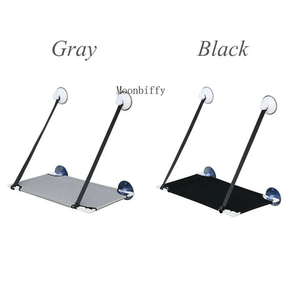 🐾🛋️ Letni Hamak dla Kota – Przezroczysty, Oddychający, Przyssawkowy | Łóżko na Okno do Salonu 🐈✨