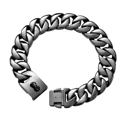 Mocna Obroża dla Psów – Cuban Chain 🐶✨