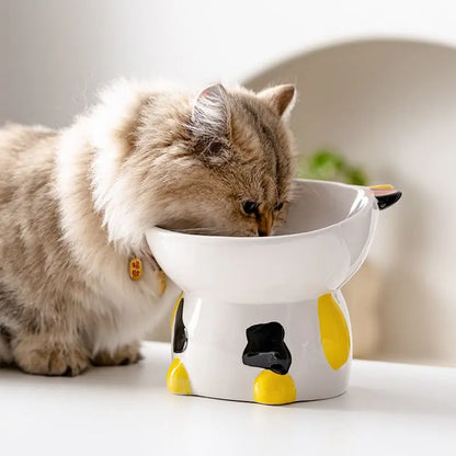 🐾 Ceramiczna Miska dla Zwierząt w Kształcie Zwierzątka