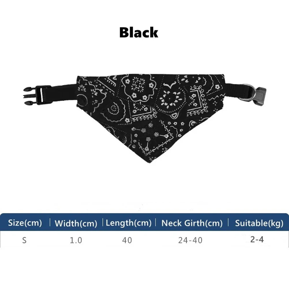Regulowany Kołnierzyk z Chustą w Kształcie Trójkąta dla Kota i Psa 😺🐶