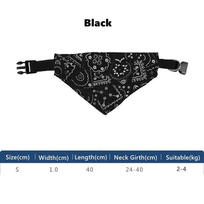 Regulowany Kołnierzyk z Chustą w Kształcie Trójkąta dla Kota i Psa 😺🐶