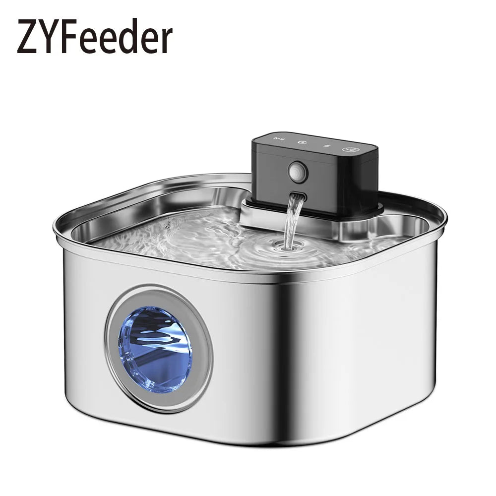 🐱💧 Automatyczna Fontanna dla Kota i Psa – 3,2L, Bezprzewodowa z Czujnikiem