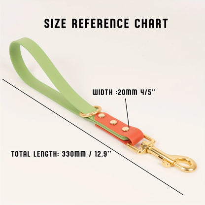 🐕 Krótka Smycz PVC dla Psów – Wytrzymała i Wygodna Smycz Treningowa 33 cm