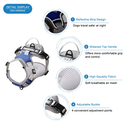 Bezuciskowe Szelki dla Psa – Komfort i Bezpieczeństwo na Każdym Spacerze! 🐶