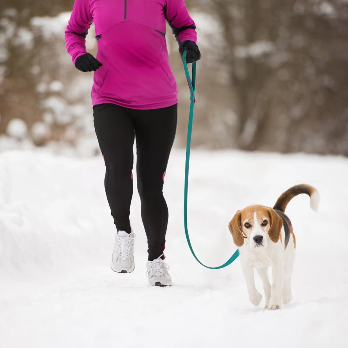 🐾 Uchwyt na Worki na Odchody + Smycz dla Psa