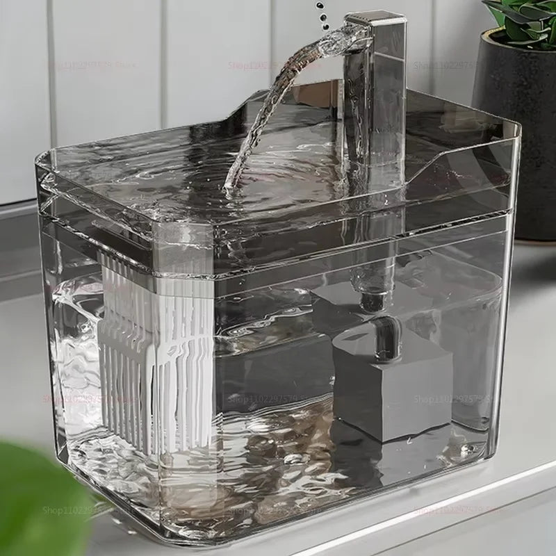 🐾💦Automatyczna Fontanna dla Kota – 1,5L, USB, Filtr Wodny