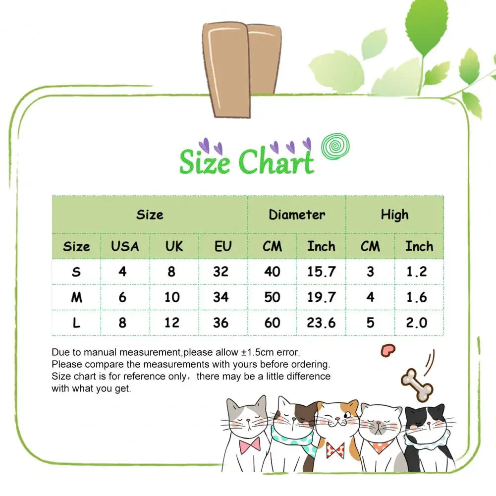 🛏️ Okrągłe Legowisko dla Kota i Psa – Miękkie, Pluszowe i Ciepłe