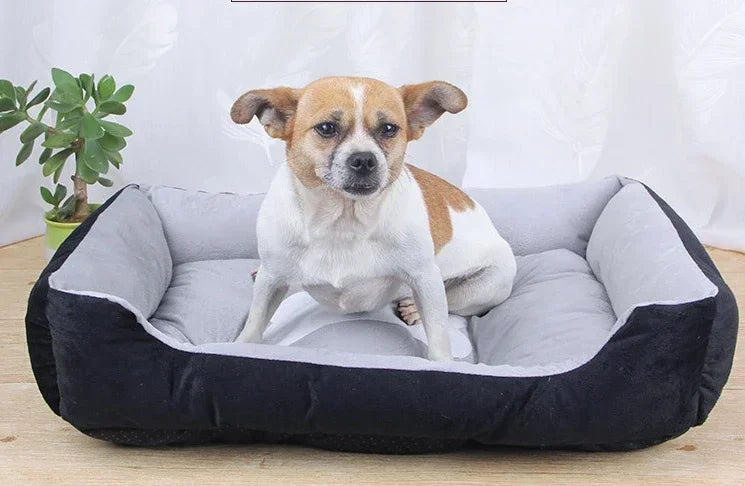 🐶 Ciepłe Legowisko dla Psów i Kotów – Miękkie, Przytulne i Stylowe