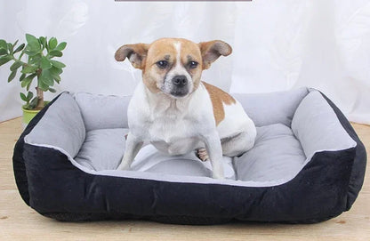 🐶 Ciepłe Legowisko dla Psów i Kotów – Miękkie, Przytulne i Stylowe