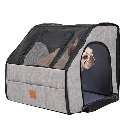 🐾🚘 Samochodowe Łóżko i Fotelik dla Zwierząt – Wielofunkcyjny, Składany i Wodoodporny