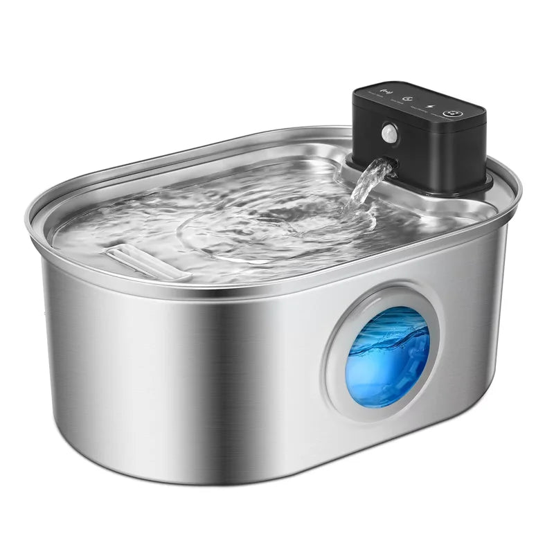 🐾 Automatyczne Źródełko Wody 3.2L ze Stali Nierdzewnej – Inteligentny Dystrybutor Wody dla Kotów i Psów 💦✨