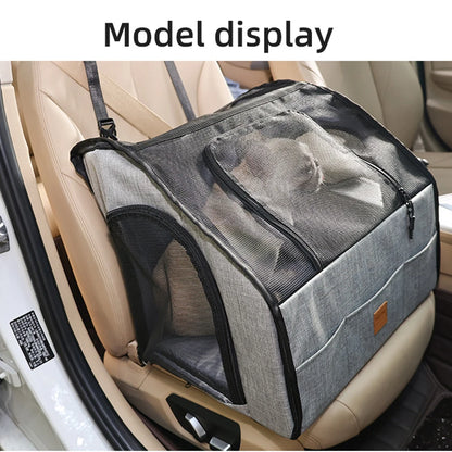 🐾🚘 Samochodowe Łóżko i Fotelik dla Zwierząt – Wielofunkcyjny, Składany i Wodoodporny