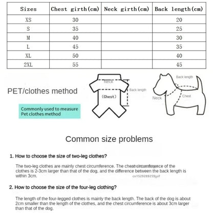 Ciepły kombinezon świąteczny dla psa