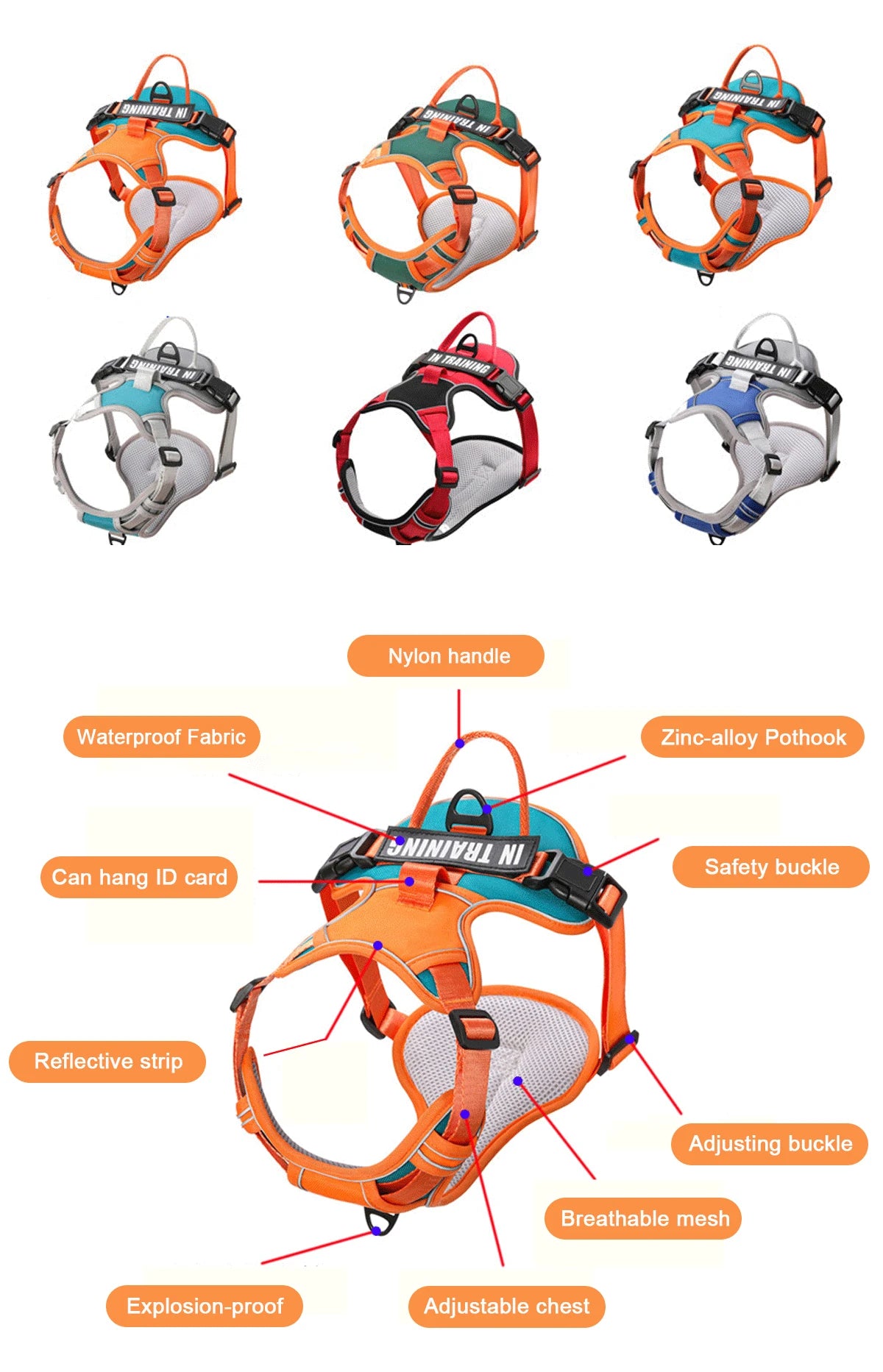 Bezuciskowe Szelki dla Psa – Komfort i Bezpieczeństwo na Każdym Spacerze! 🐶